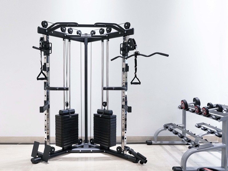 Giàn kéo tạ xô vai đôi HQ-V021