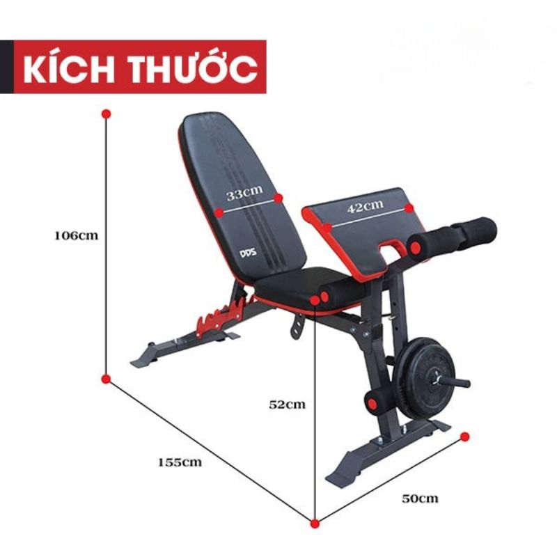 Ghế tập Gym đa năng DDS-1205