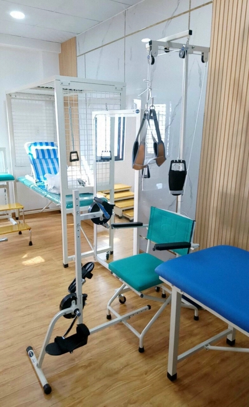 Sử dụng sản phẩm tại trung tâm phục hồi chức năng