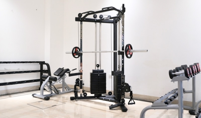 Giàn kéo tạ xô vai đôi HQ-V021