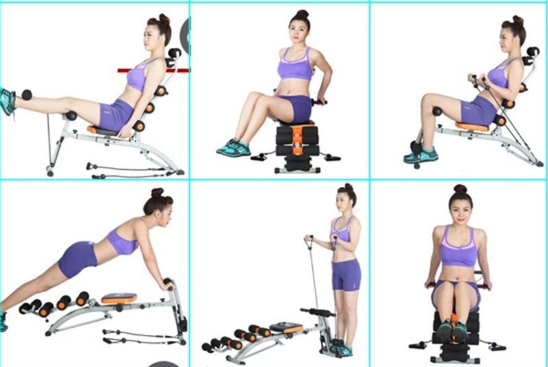 Máy tập cơ bụng New Six Pack Care 2025