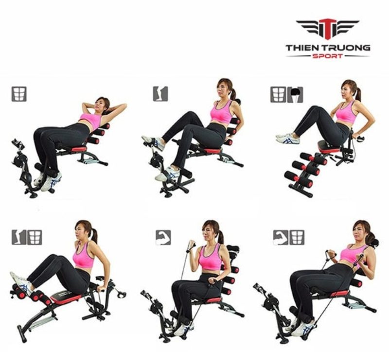 máy tập cơ bụng Six Pack Care 2022