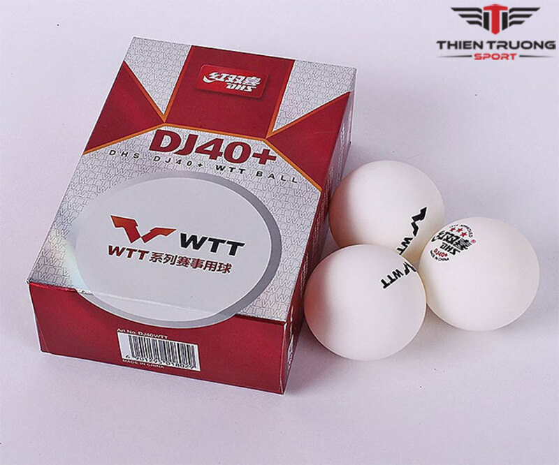 Quả bóng bàn thi đấu 40+ DHS WTT hộp 6 quả