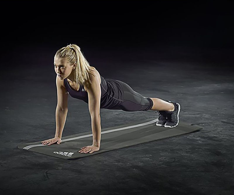 Thảm tập Yoga Adidas ADMT-12236WH phù hợp tập Yoga, tập thể dục, tập Gym...
