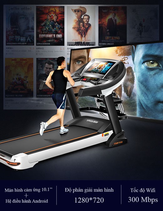 máy chạy bộ HQ 9600