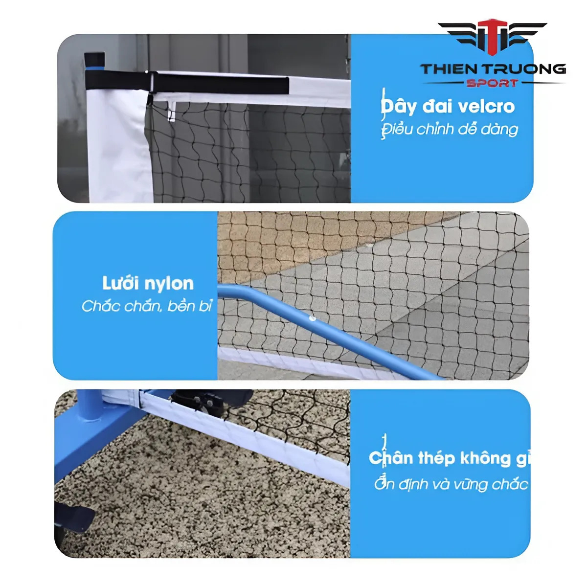 Trụ lưới di động Pickleball X-ACE