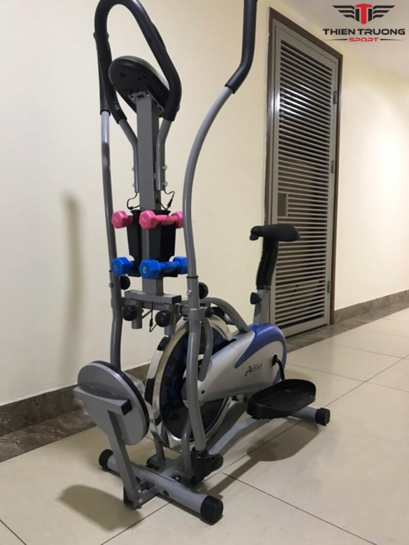 Xe đạp tập có thể dùng để tập toàn thân, tiện lợi