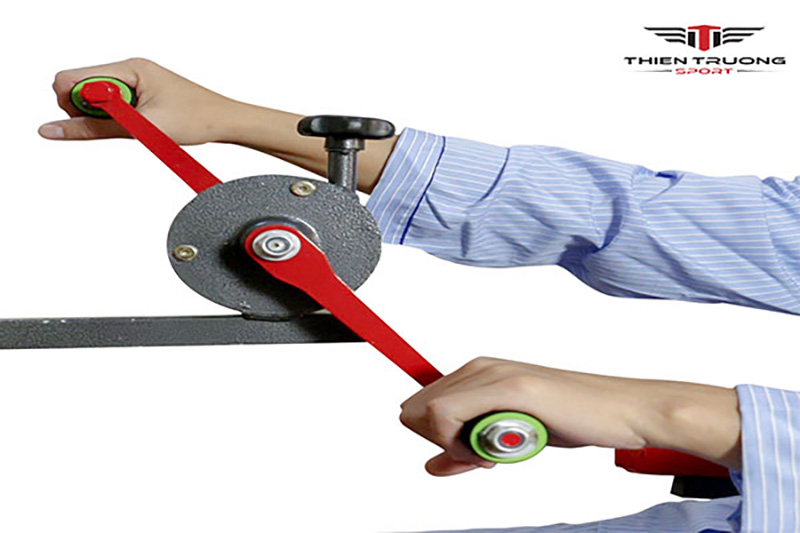 Bài tập kéo cơ tay cùng Thiết bị phục hồi chức năng 4 in 1 new