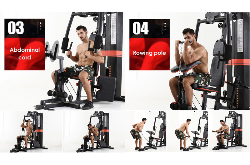 Các bài tập với giàn tạ đa năng HQ-708