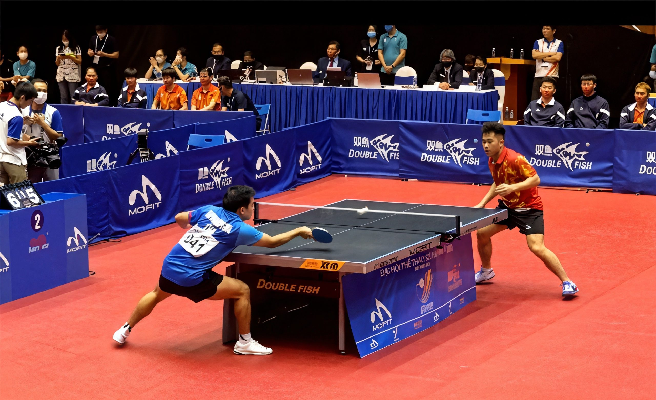 Bàn bóng bàn DF 233 WTT Limited Seagame 31
