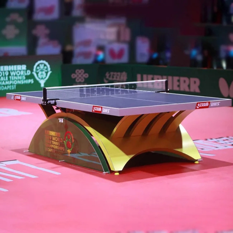 Bàn DHS Gold Rainbow tiêu chuẩn quốc tế ITTF trong các giải đấu chuyên nghiệp