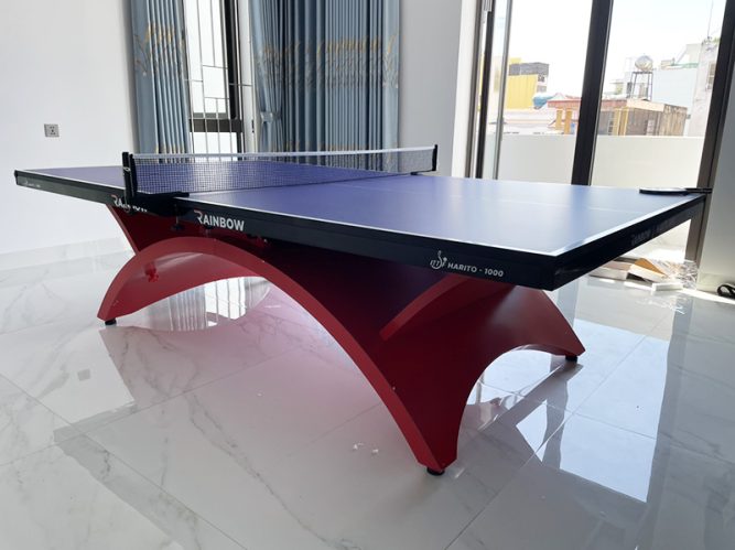 bàn bóng bàn Rainbow - Harito 1000