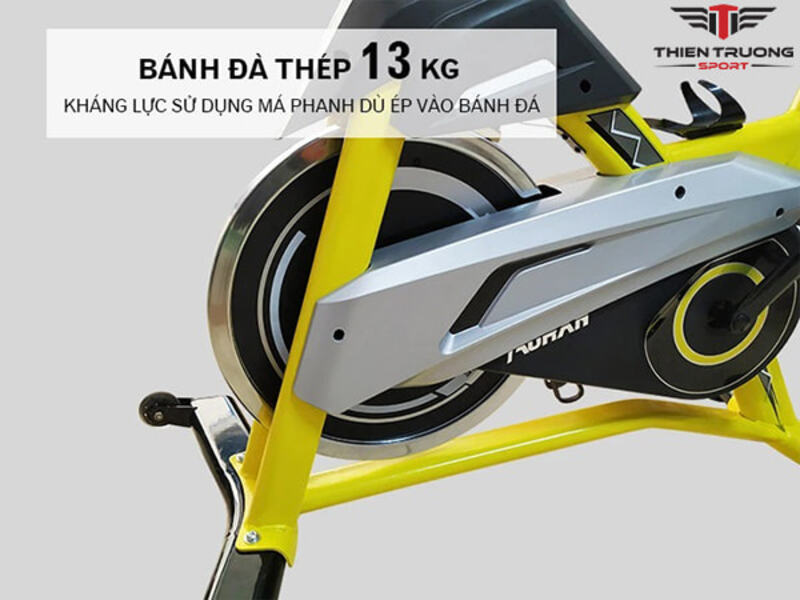 Bánh đà của xe đạp nặng 13 kg tăng hiệu quả đạp xe