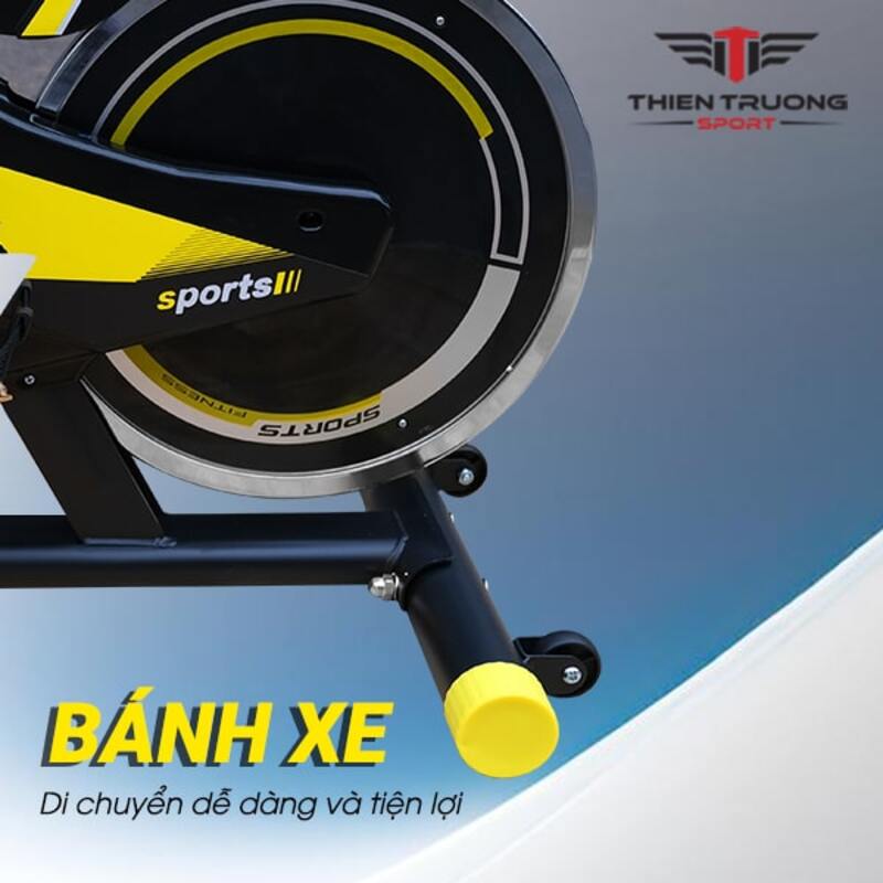 Bánh xe đạp đễ dàng di chuyển và tiện lợi