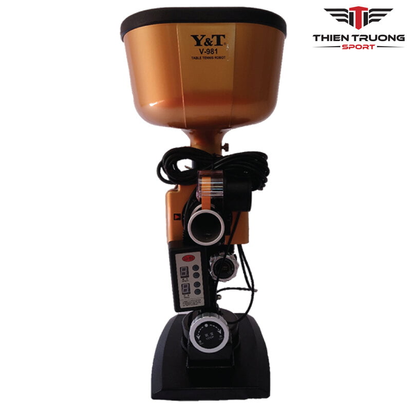 Máy bắn bóng bàn Y&T V-981 phù hợp nhiều không gian