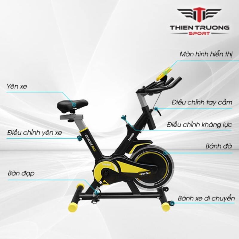 Cấu tạo xe đạp tập Spin Bike JN55