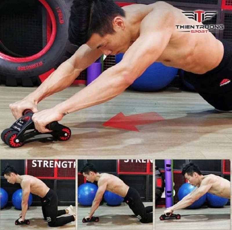 Con lăn tập bụng AB Wheel 2023
