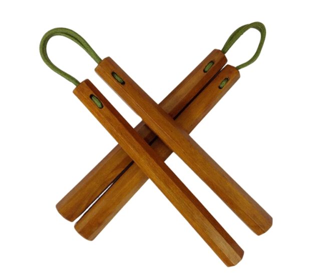 Côn nhị khúc gỗ