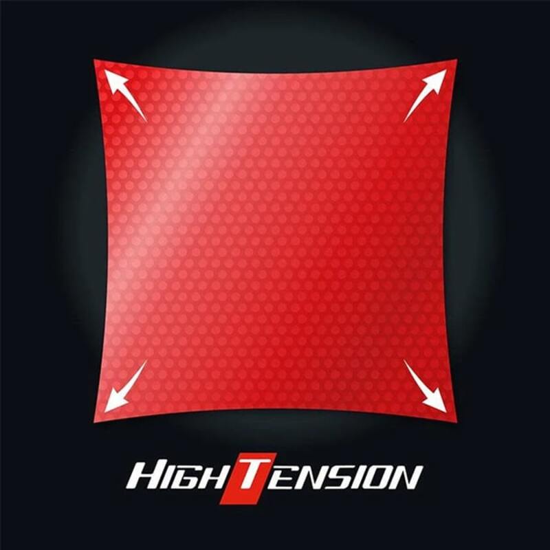 Mặt vợt Tenergy 64 FX sử dụng công nghệ hiện đại giúp tạo ra tốc độ + độ xoáy lớn