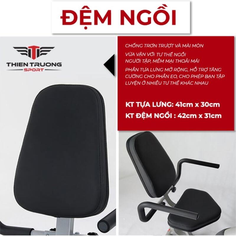 Đệm ngồi xe đạp tập phục hồi chức năng T698