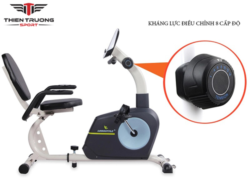 Kháng lực điều chỉnh 8 cấp độ phù hợp trong quá trình tập luyện
