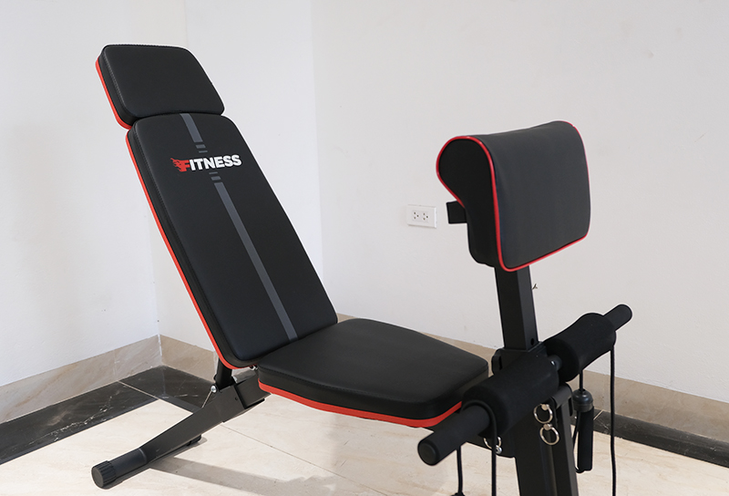 Yên ghế tập gym đa năng SP0336 bọc da êm ái