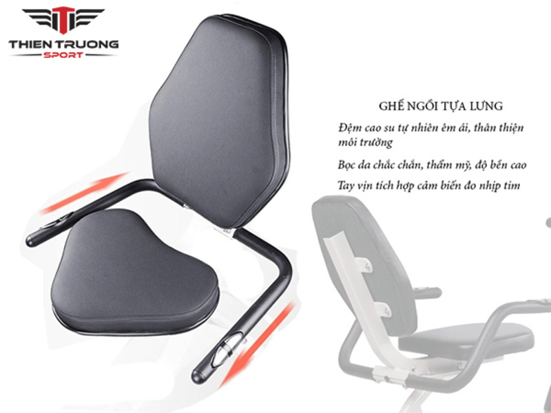 Ghế ngồi xe đạp bọc cao su tự nhiên êm ái