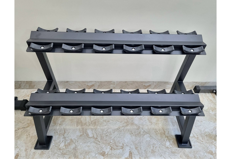 Giá để tạ tay 2 tầng 6 đôi Kingbox