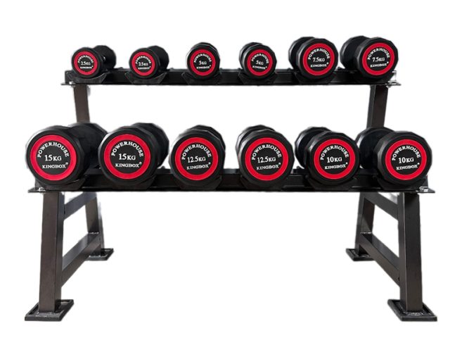 Giá để tạ tay 2 tầng 6 đôi Kingbox