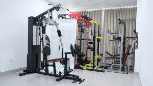 Khung chính là từ thép hộp dày dặn