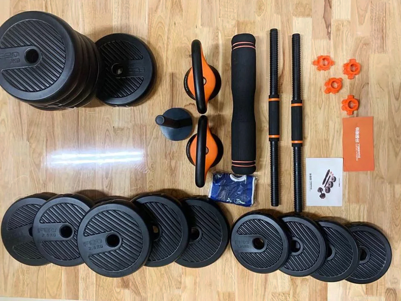 Bộ tạ đa năng 4 in 1 loại 40Kg