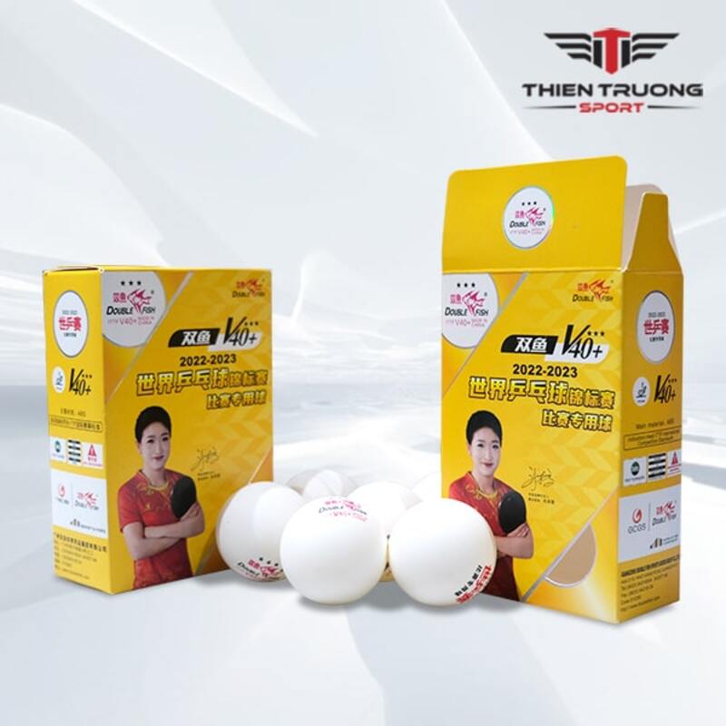 Quả bóng bàn thi đấu V40+ DOUBLE FISH