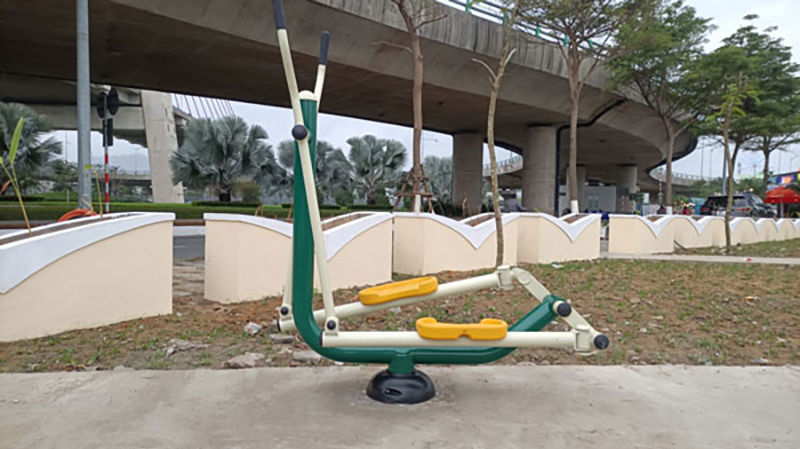 Hình ảnh thực tế xe đạp tập toàn thân HQ-604
