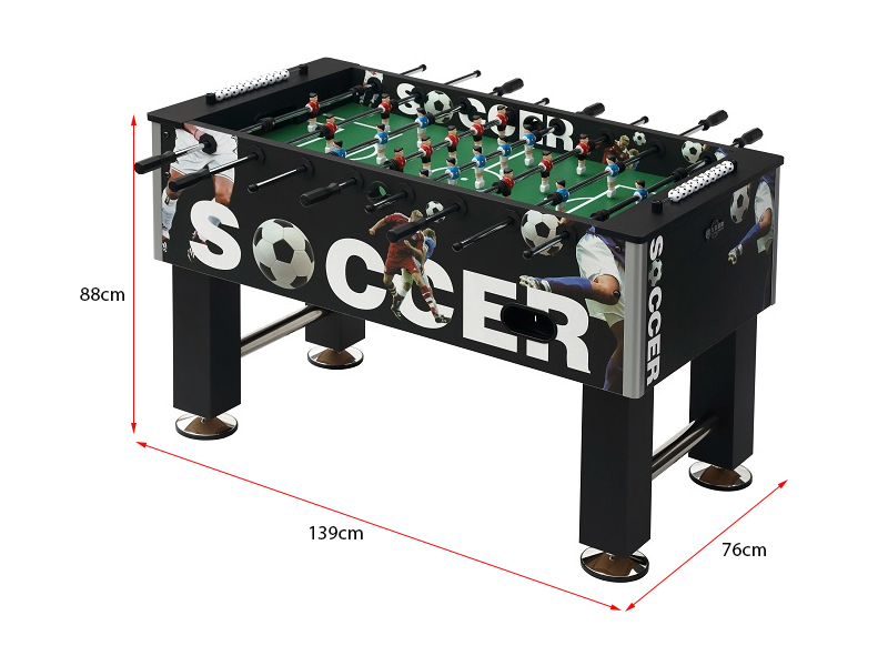 Kích thước bàn bi lắc JX 101D