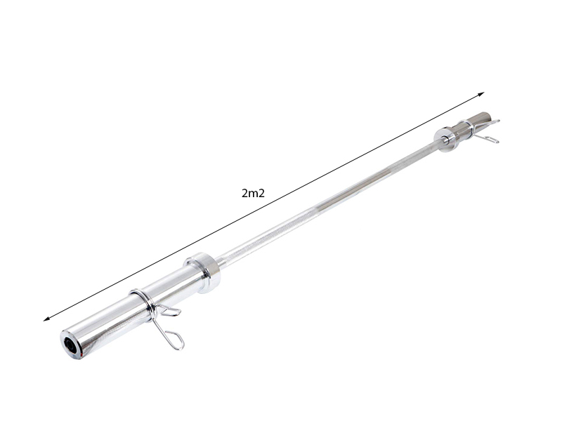 Kích thước đòn gánh tạ 2m2 lắp tạ phi 50