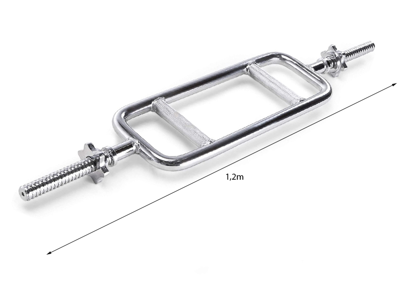 Kích thước đòn tạ hình chữ nhật Inox