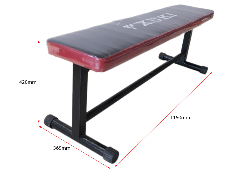 Kích thước ghế vớt tạ Xuki dài