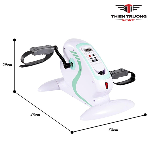 Kích thước lắp đặt máy tập Mini Bike