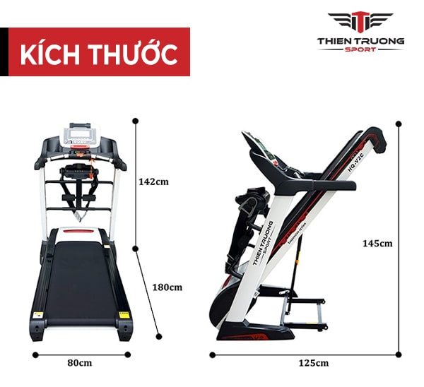 Máy chạy bộ điện đa năng HQ-V2C
