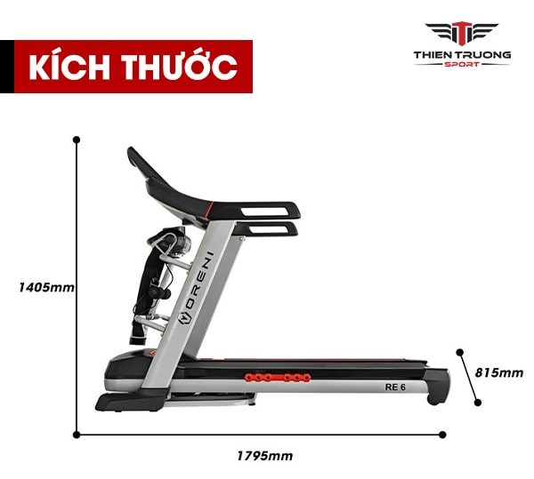 máy chạy bộ điện đa năng Oreni RE-6