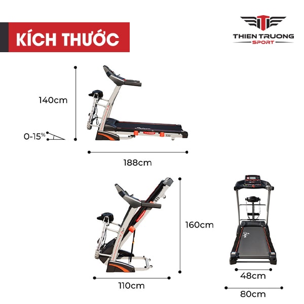 Máy chạy bộ điện Sakura S33