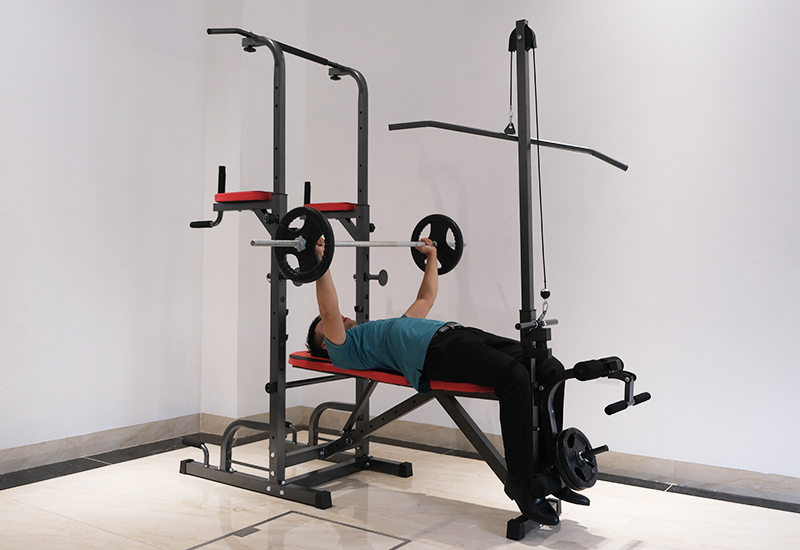 Bài tập đẩy ngực tập tạ đòn