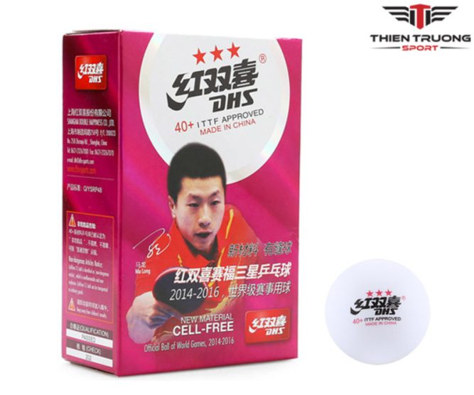 ảnh thumb Quả bóng bàn DHS 3 sao 40+