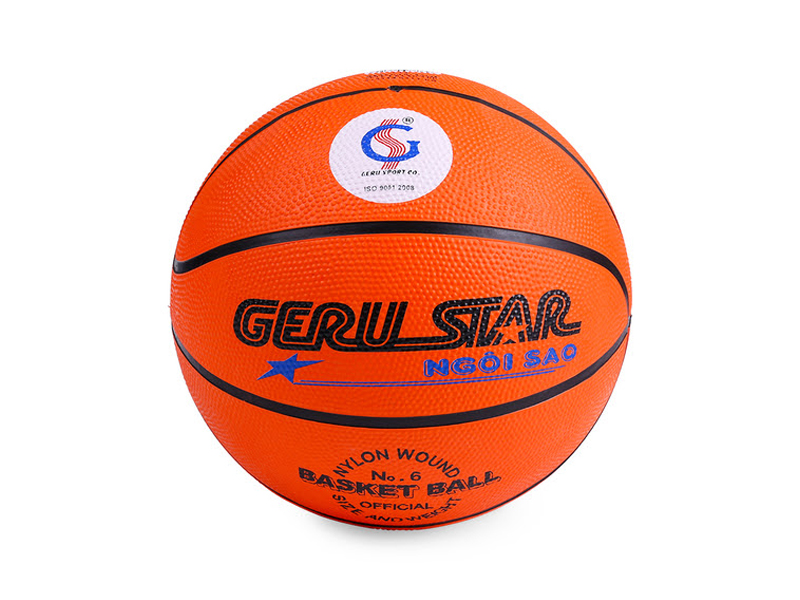 Bóng rổ cao su Gerustar số 6