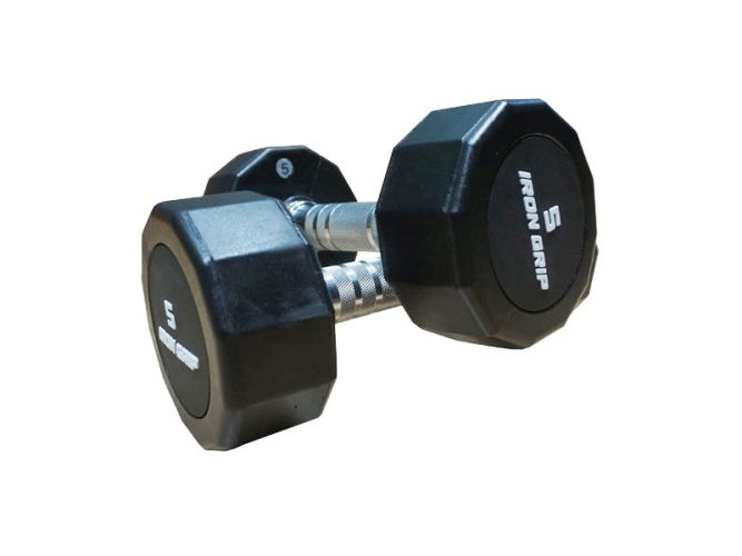 Tạ tay bọc cao su Iron Grip
