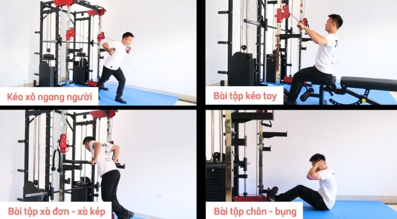 Khung gánh tạ đa năng HQ-K11