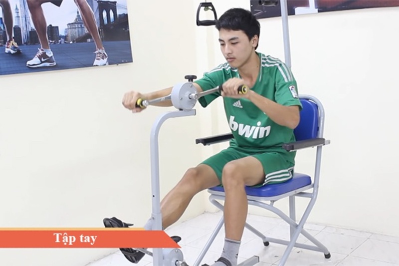 Tập quay tay cùng phục hồi chức năng 3 in 1