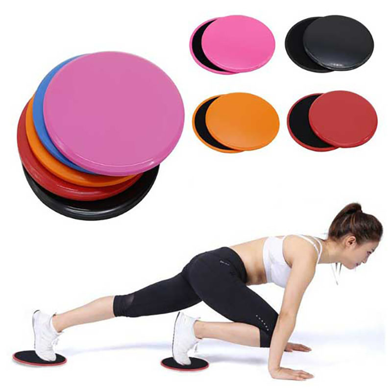 Bộ 2 đĩa trượt tập Yoga được làm từ chất liệu nhựa ABS siêu mỏng