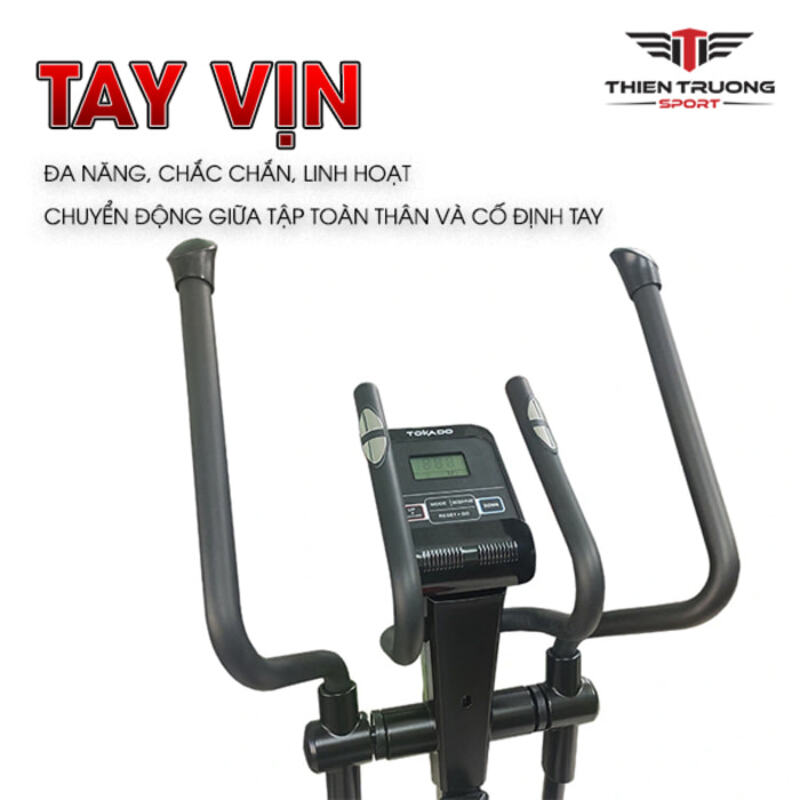Tay cầm đa năng, chắc chắn, linh hoạt, chuyển động giữa tập toàn thân và cố định tay