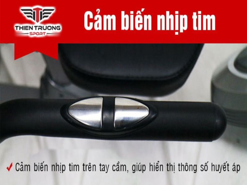 Thiết kế tay cầm tích hợp cảm biến nhịp tim